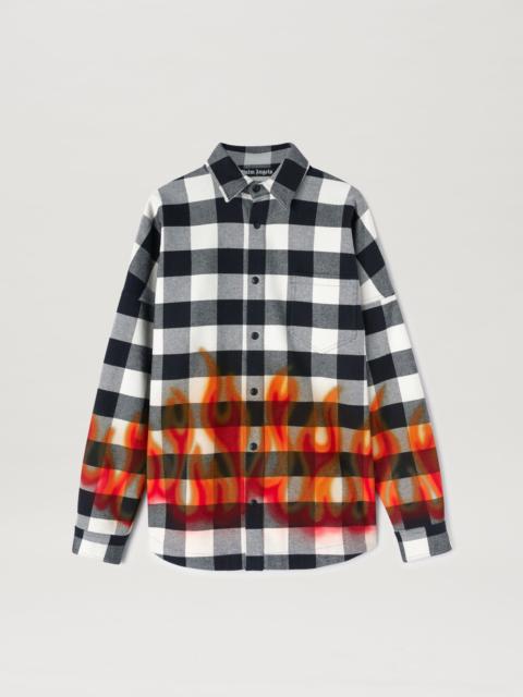 BURNING LOGO OVERSHIRT