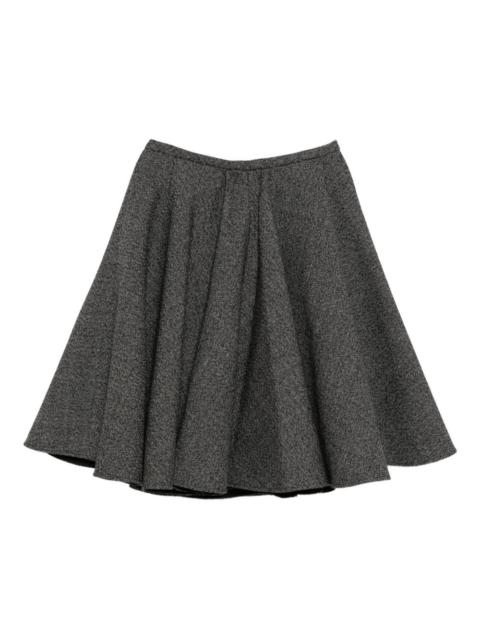 A-line midi skirt