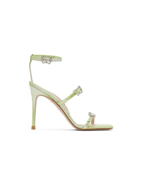Green Venus Heeled Sandal