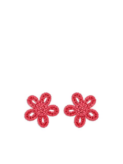 flower stud earrings