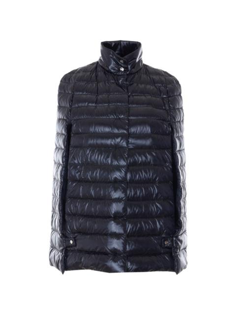 high neck padded coat