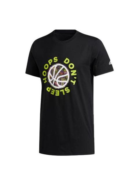 adidas Apac Smr Hds Basketball Sports Short Sleeve Black GK1710