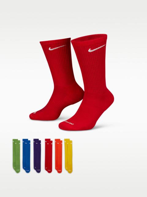 Nike Everyday Plus Cushioned Training Crew Socks (6 Pairs)