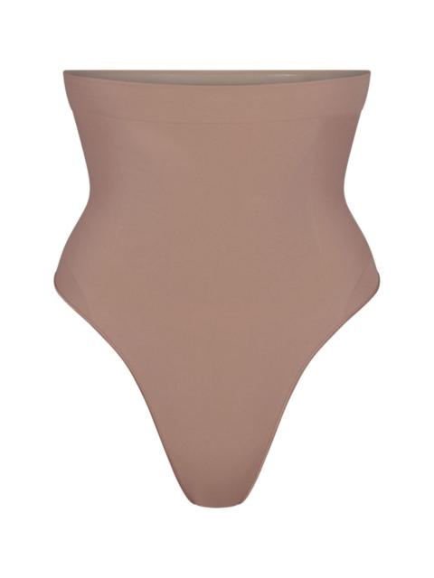 Skims Seamless Sculpt High-waisted Thong