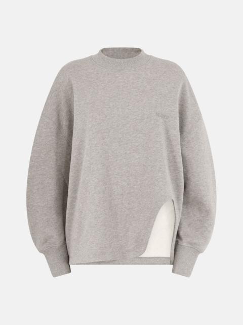 MELANGE GREY SWEATSHIRT