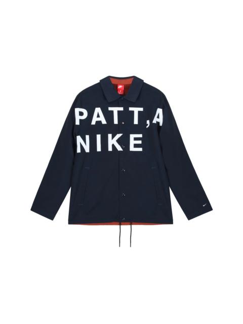 Nike NSW Patta Coaches Jacket Dark Obsidian