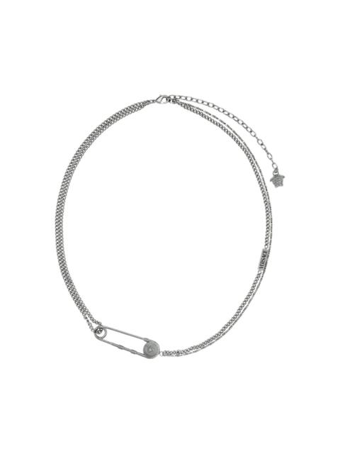 bar-pin embellished necklace