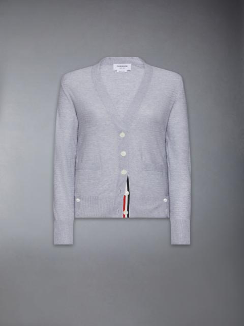 COTTON V NECK CARDIGAN