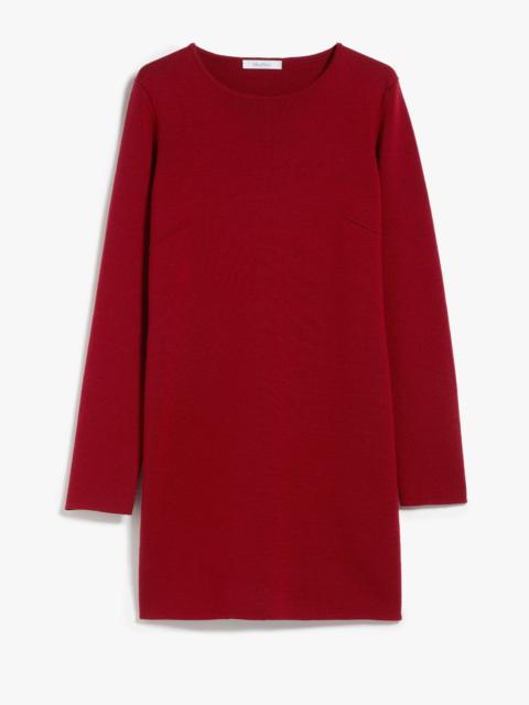 ERIDANI Wool yarn mini dress