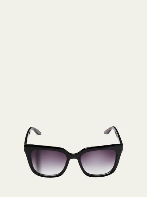 Bolsha Rectangle Gradient Sunglasses