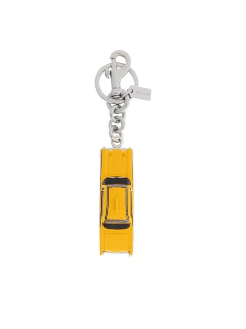 small taxi-motif bag charm