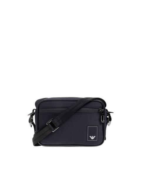 logo-patch messenger bag