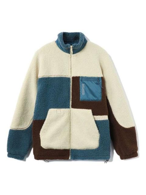 Li-Ning x BADFIVE Warm Padded Pocket Jacket 'White Teal' AFDR703-1