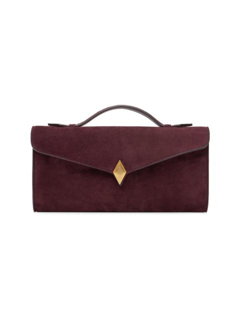 Burgundy Edge Clutch