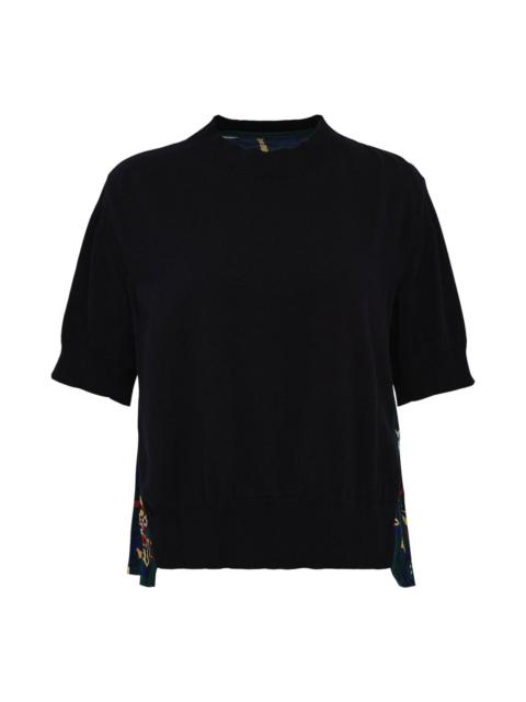 Floral Print Pullover