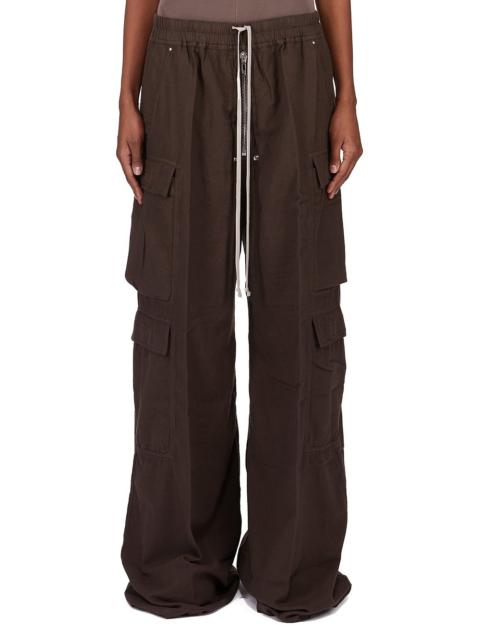cargo-pocket trousers