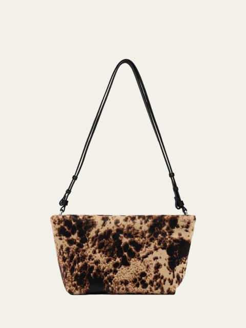 Bond Printed Calf Hair Shoulder Bag