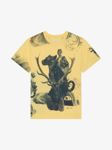 T-SHIRT IN COTTON WITH HUBERT OBJECTS PRINT