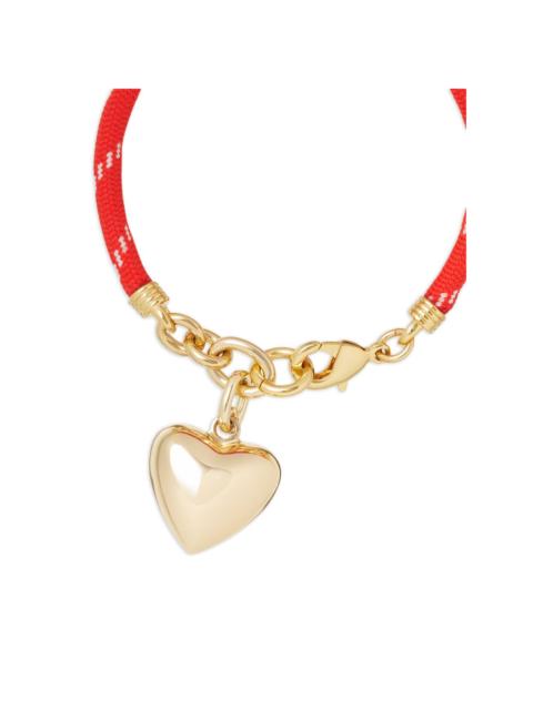 Puffy Heart cord bracelet