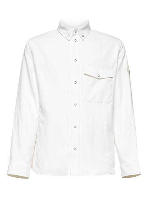 x FRGMT patch-pocket cotton shirt
