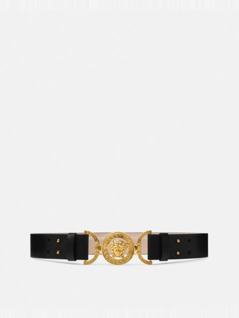 Medusa '95 Waist Leather Belt 4 cm