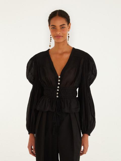 Black Long Sleeve Blouse