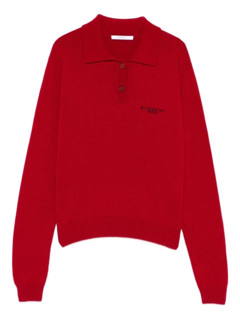 long-sleeves polo top