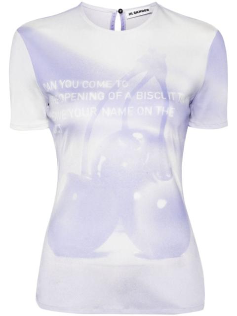 graphic-print jersey T-shirt