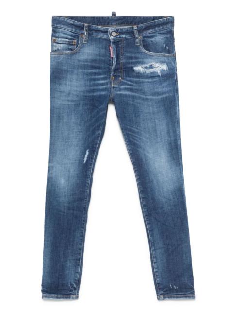 stretch-cotton jeans