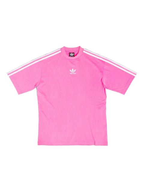 Balenciaga / Adidas T-shirt Medium Fit in Neon Pink