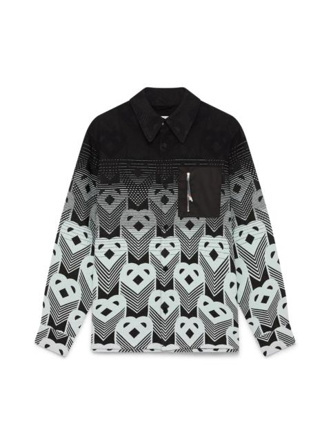 Gradient Monogram Shacket | Casablanca Paris