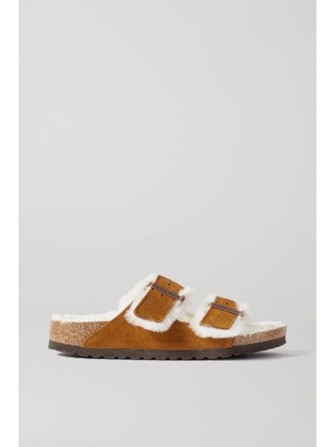 Arizona Shearling-lined Suede Sandals