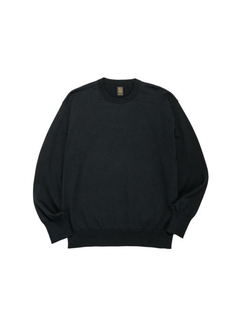 Caribbean Sea Island Cotton Crew Neck Black