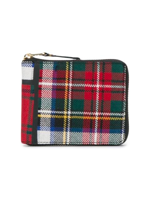 Large Red Tartan Wallet
