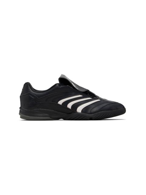 Black Faux-Leather Predator Sala Sneakers