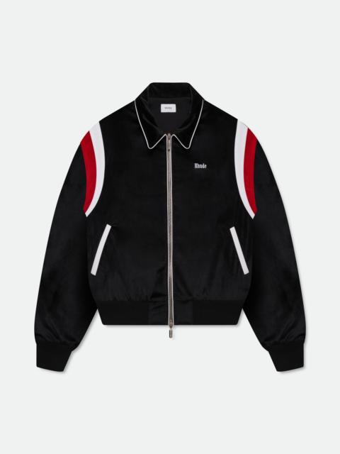 MANCINO VELOUR TRACK JACKET
