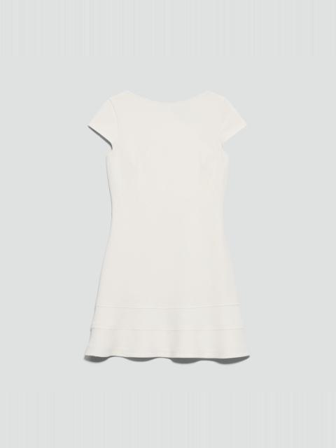 Tiered Mini Dress in Admiral Crepe