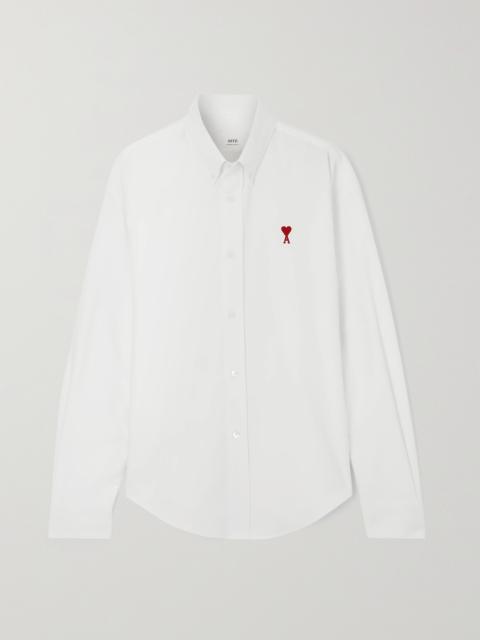 Adc Embroidered Cotton Oxford Shirt