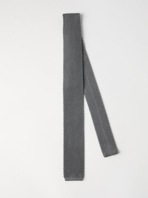 Silk knit tie