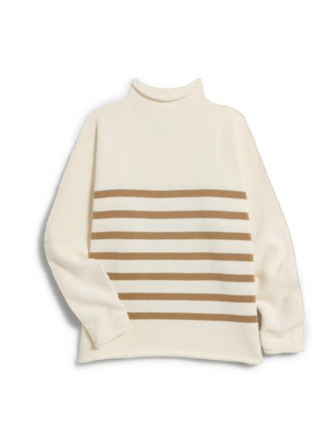 Rolled Funnel Neck Sweater