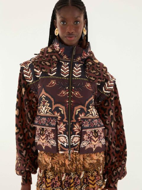 Brown Winter Ainika Puffer Jacket