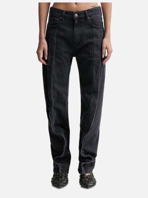 EVERGREEN BANANA SLIM JEANS