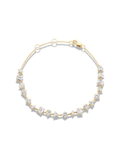 LAB-Created Diamond Carnival Adjustable Tennis Bracelet