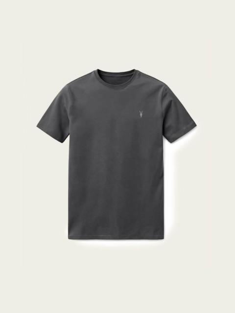BRACE BRUSHED COTTON CREW NECK T-SHIRT