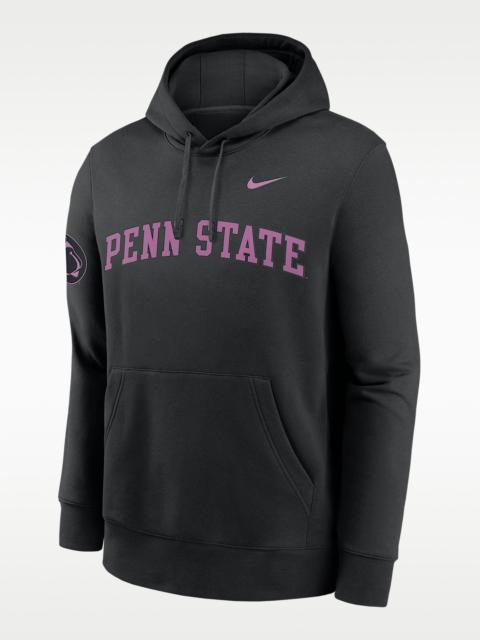 Penn State Sideline Club Men's Nike College Pullover Hoodie