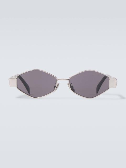 Triomphe Metal 02 hexagonal sunglasses