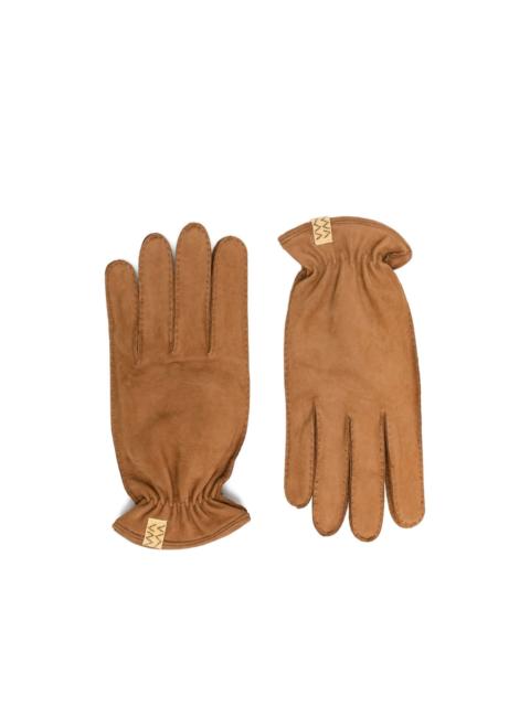 leather gloves