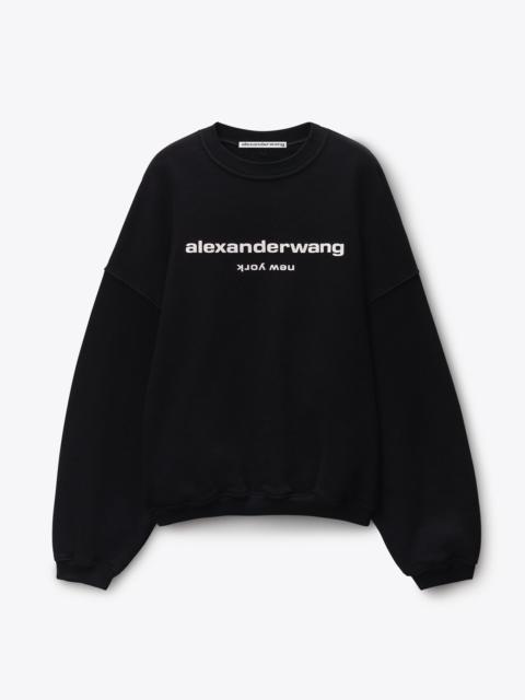 Puff Logo Crewneck Sweatshirt