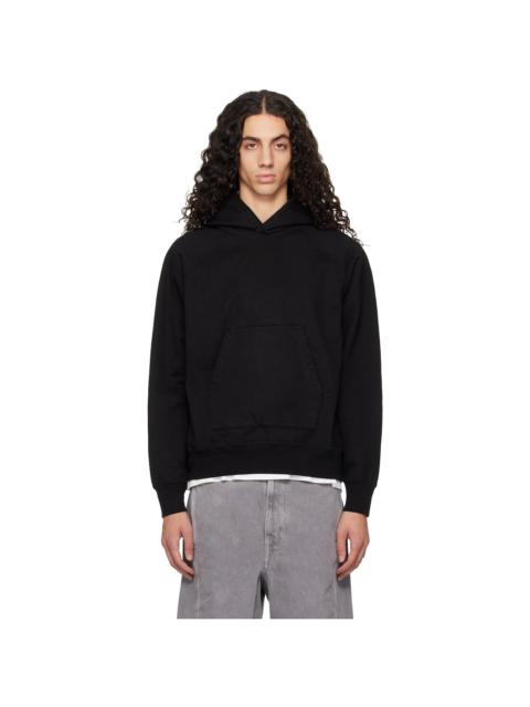 Black Super Weighted Hoodie