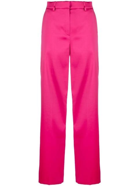 two-pocket flared tailored trousers